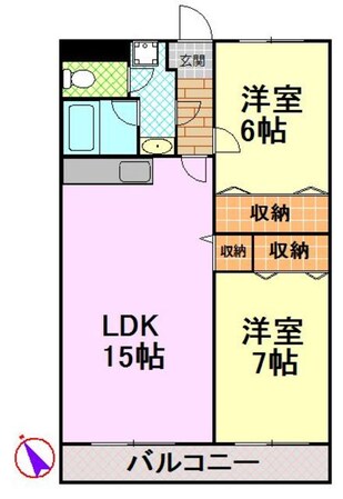 大場駅 徒歩10分 3階の物件間取画像